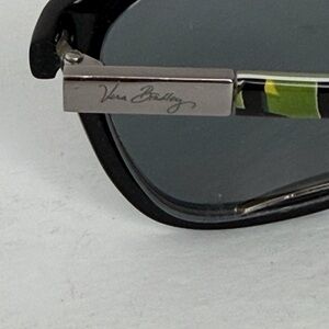 Vera Bradley Black & green floral RX Sunglasses 55 16 135